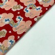 SCAMPOLO CM 180X150 TESSUTO COTONE FANTASIA ORSETTO ROSSO
