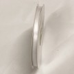 Doppio Raso Bianco da 6 mm - Bobina da 50 Metri: Un Tocco di Classe per Fioristi e Negozi di Articoli da Regalo
