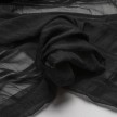 C803 GEORGETTE BARRE NERO - B63