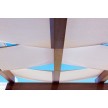 1 TAGLIO CM 190X60 TELO ONDA CAPRI BIANCO LATTE