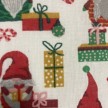 TESSUTO COTONE FANTASIA GNOMI NATALE