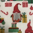 TESSUTO COTONE FANTASIA GNOMI NATALE