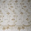 3215 TENDA TULLE H. 300 CM. RICAMATA PANNA/BEIGE 