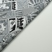 SCAMPOLO CM 48X150 HIPPYE 414 FUMETTI BIANCO E NERO