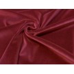 SCAMPOLO CM 95X145 VELLUTO ABBIGLIAMENTO LISCIO BORDEAUX