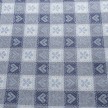 SCAMPOLO CM 85X150 TESSUTO TOVAGLIA TIROLESE BLU