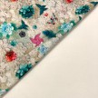 SCAMPOLO CM 45X150 TESSUTO COTONE FANTASIA PLIAGE MULTICOLOR