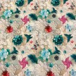 SCAMPOLO CM 45X150 TESSUTO COTONE FANTASIA PLIAGE MULTICOLOR
