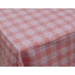 SCAMPOLO CM 70X150 TESSUTO TOVAGLIA TIROLESE ROSA
