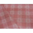 SCAMPOLO CM 70X150 TESSUTO TOVAGLIA TIROLESE ROSA