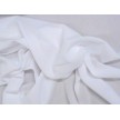 SCAMPOLO CM 80X145 3956 CREPE GEORGETTE STRETCH BIANCO 