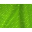 SCAMPOLO CM 120X180 PANNOLENCI STAMPATO VERDE FLUO POIS BIANCHI
